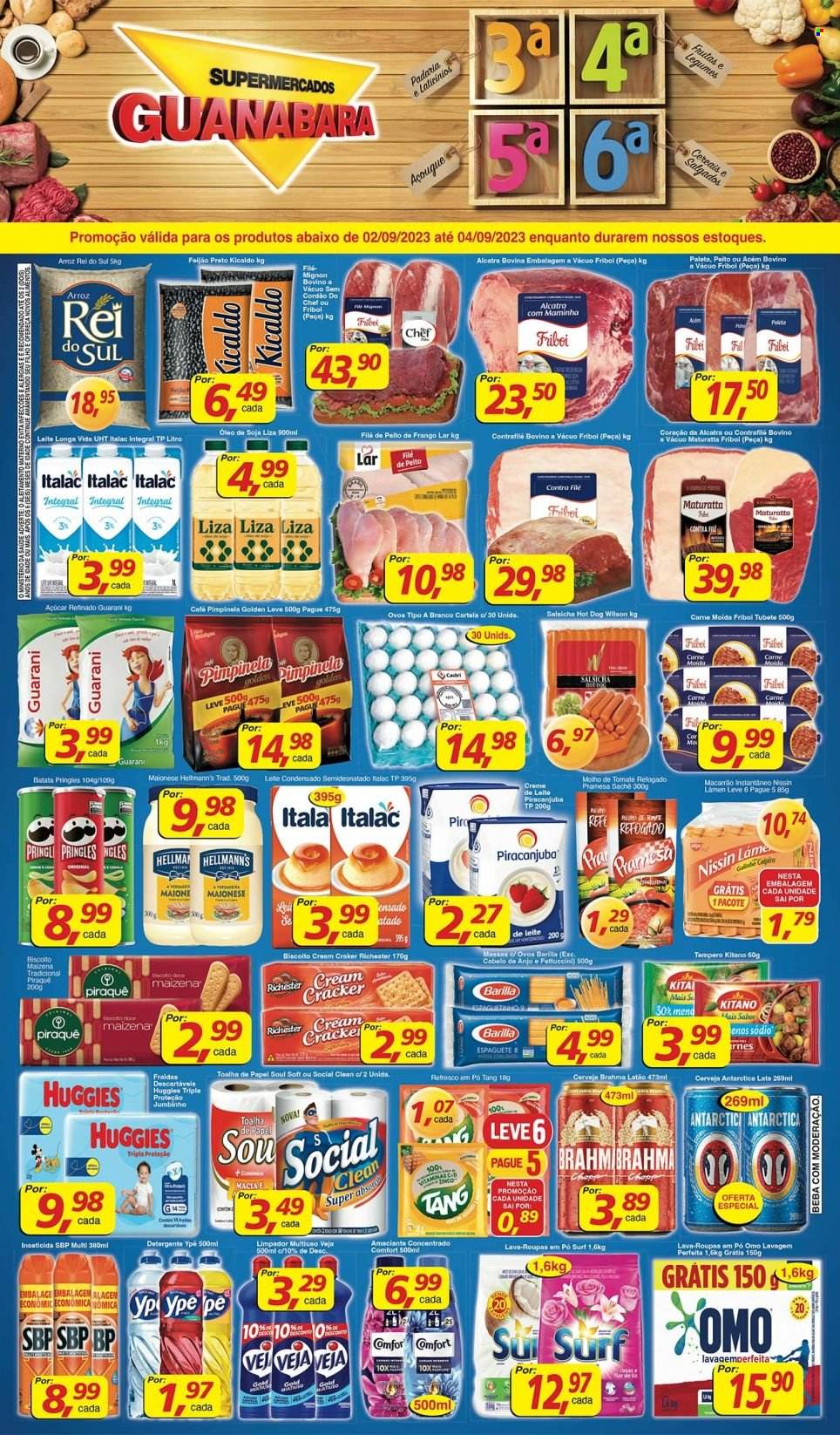 Folheto Supermercados Guanabara - 02/09/2023 - 04/09/2023. Página 12