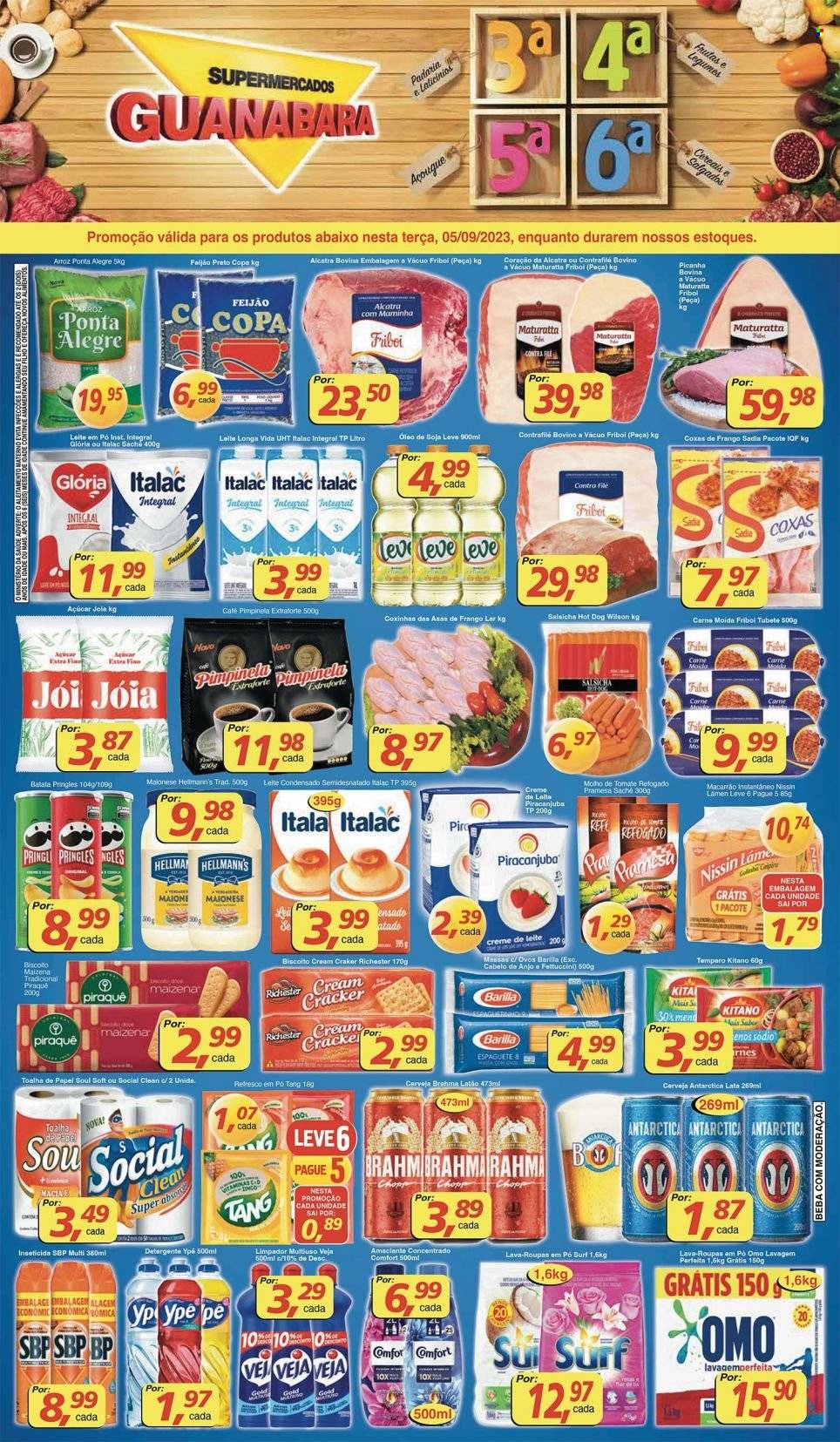 Folheto Supermercados Guanabara - 05/09/2023 - 05/09/2023. Página 1