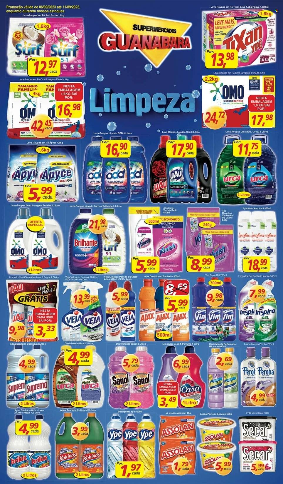 Folheto Supermercados Guanabara - 06/09/2023 - 11/09/2023. Página 7