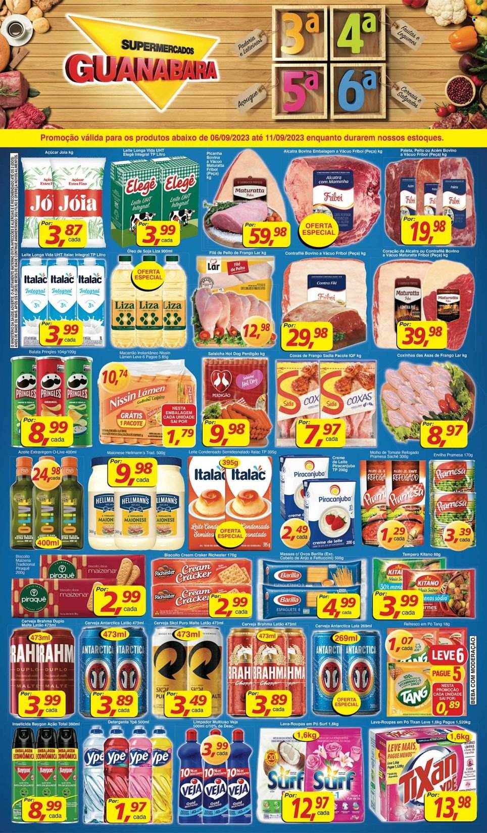Folheto Supermercados Guanabara - 06/09/2023 - 11/09/2023. Página 12