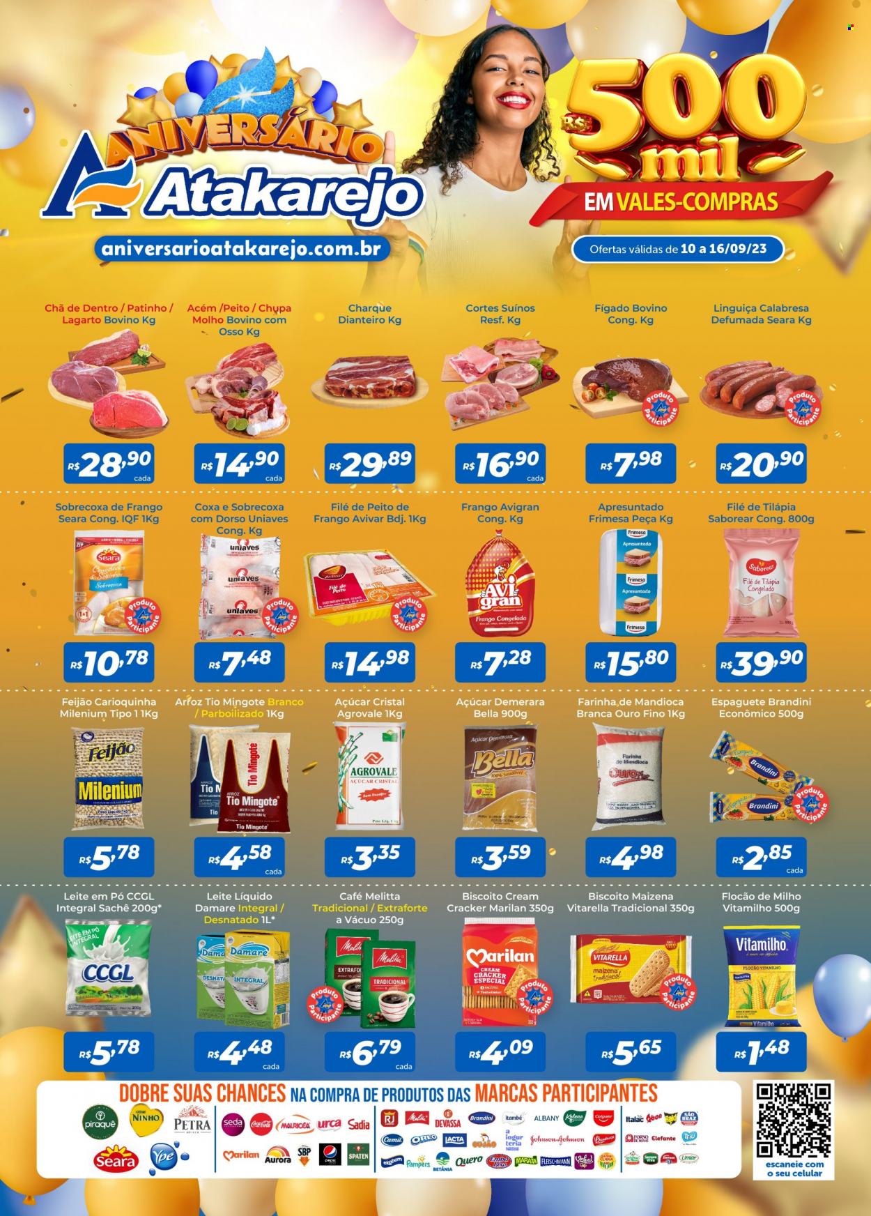 Folheto Atakadão Atakarejo - 10/09/2023 - 16/09/2023. Página 1