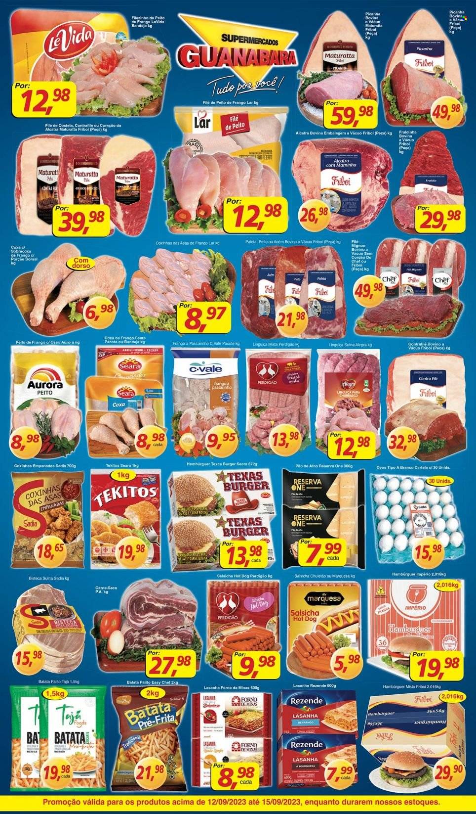 Folheto Supermercados Guanabara - 12/09/2023 - 15/09/2023. Página 9