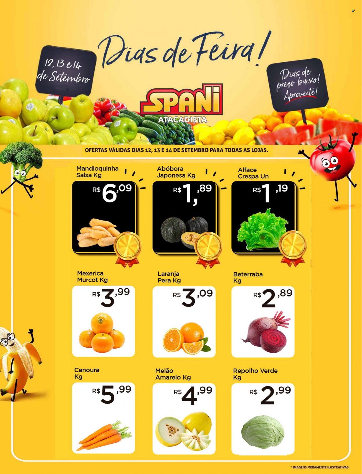 Folheto Spani Atacadista - 12/09/2023 - 14/09/2023. Página 1