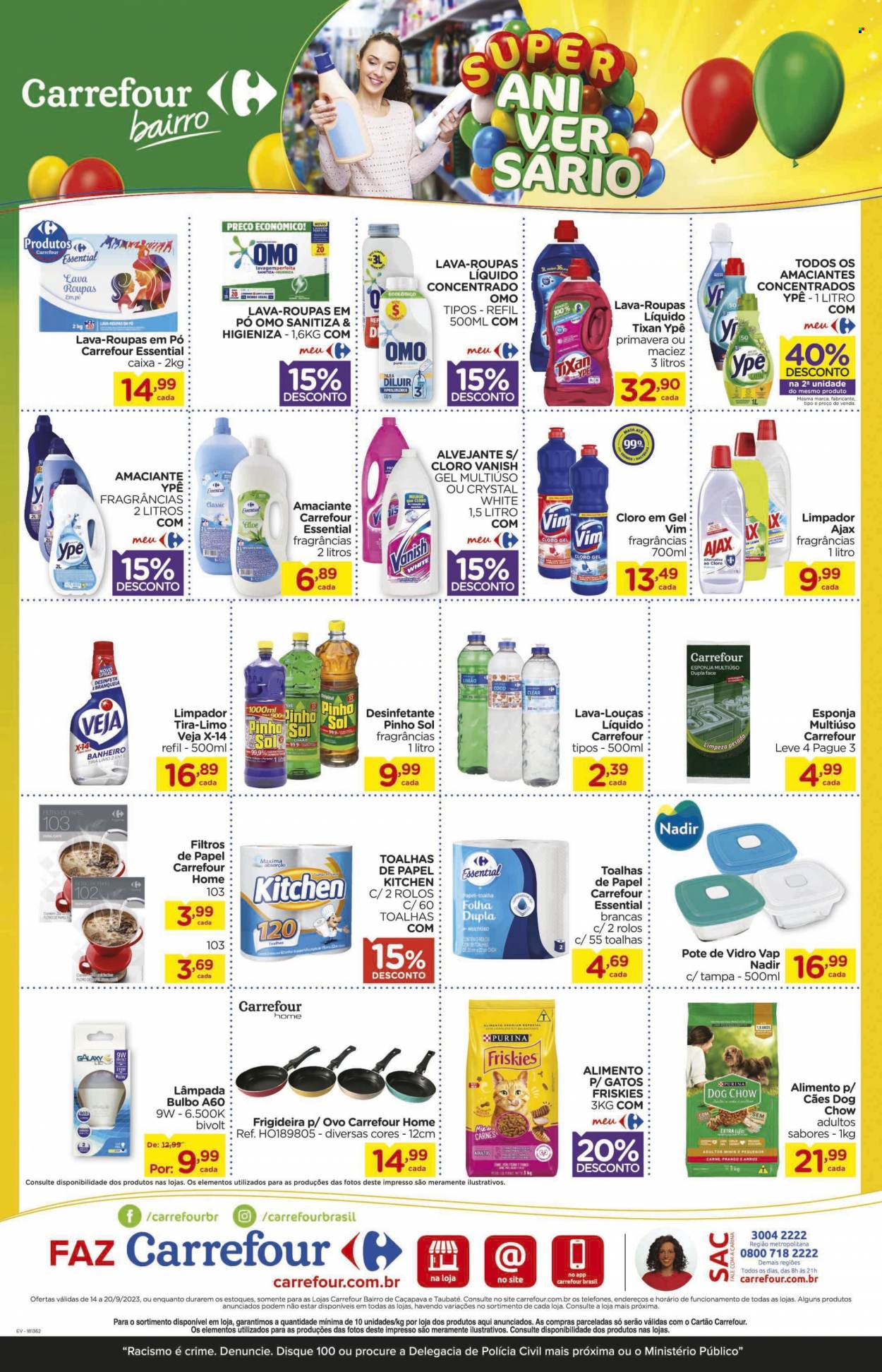 Folheto Carrefour Bairro - 14/09/2023 - 20/09/2023. Página 8