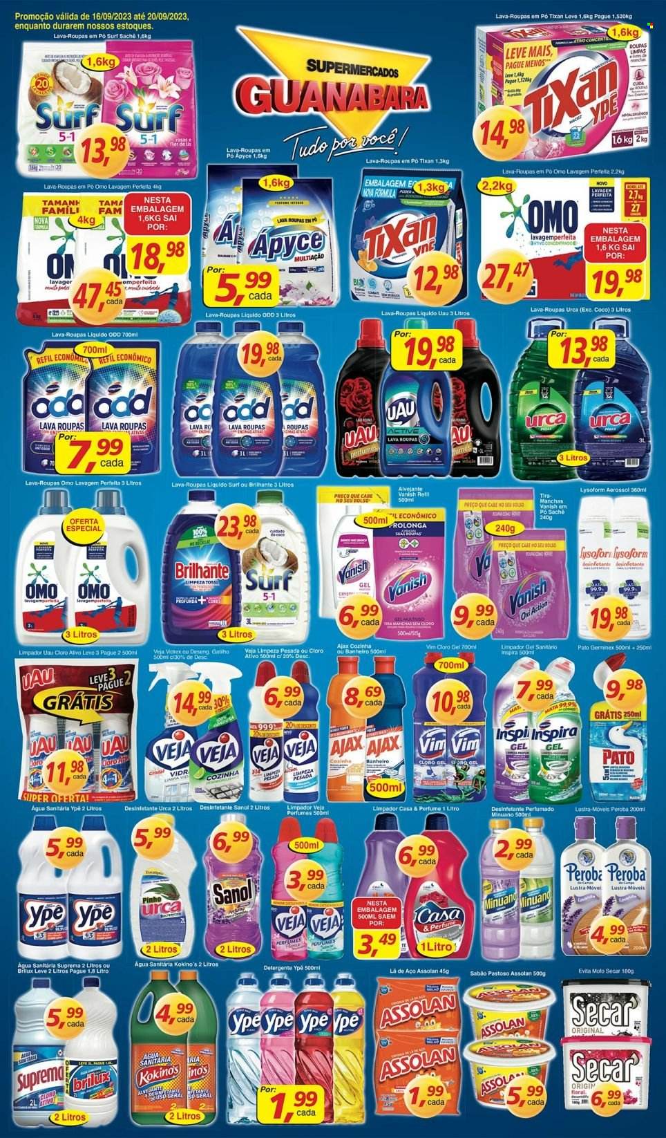 Folheto Supermercados Guanabara - 16/09/2023 - 20/09/2023. Página 7