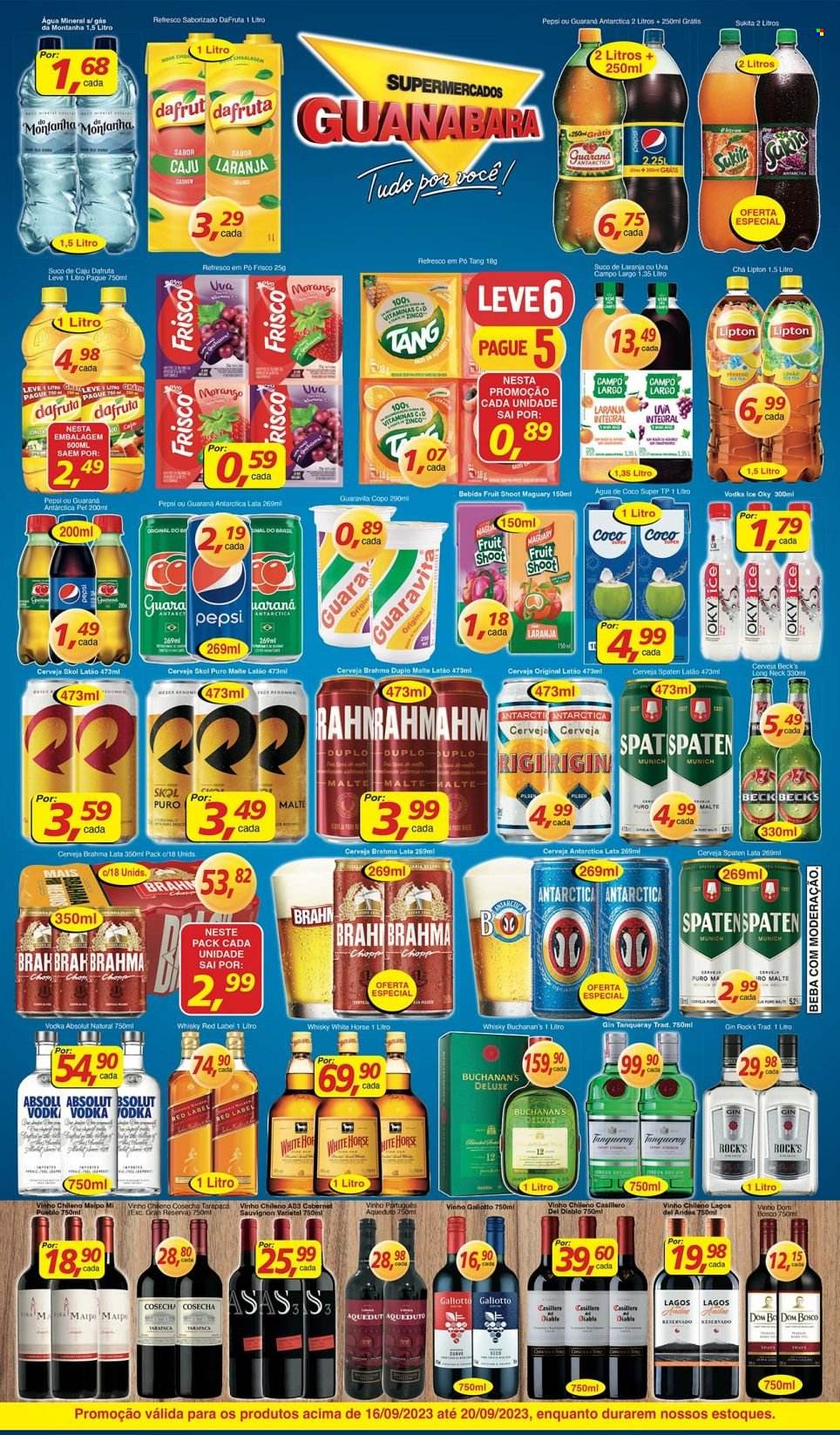 Folheto Supermercados Guanabara - 16/09/2023 - 20/09/2023. Página 8