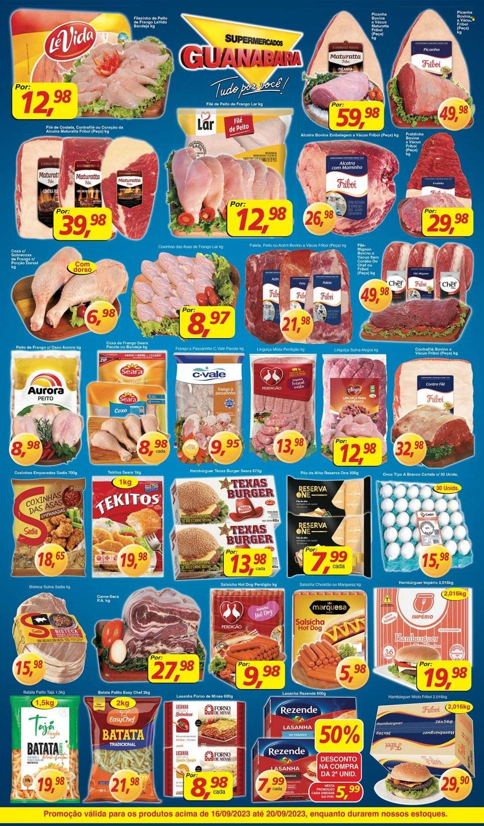 Folheto Supermercados Guanabara - 16/09/2023 - 20/09/2023. Página 9