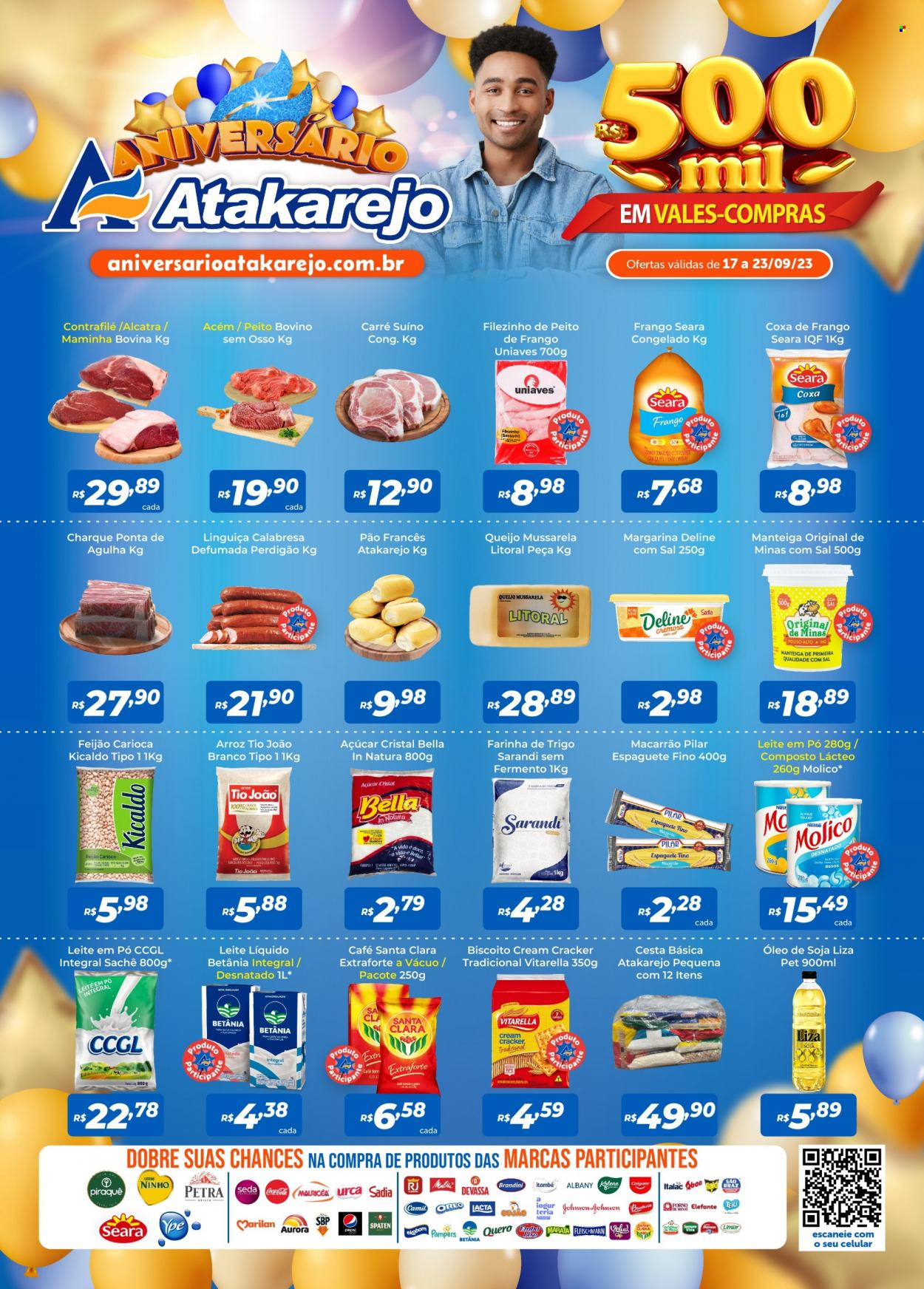 Folheto Atakadão Atakarejo - 17/09/2023 - 23/09/2023. Página 1