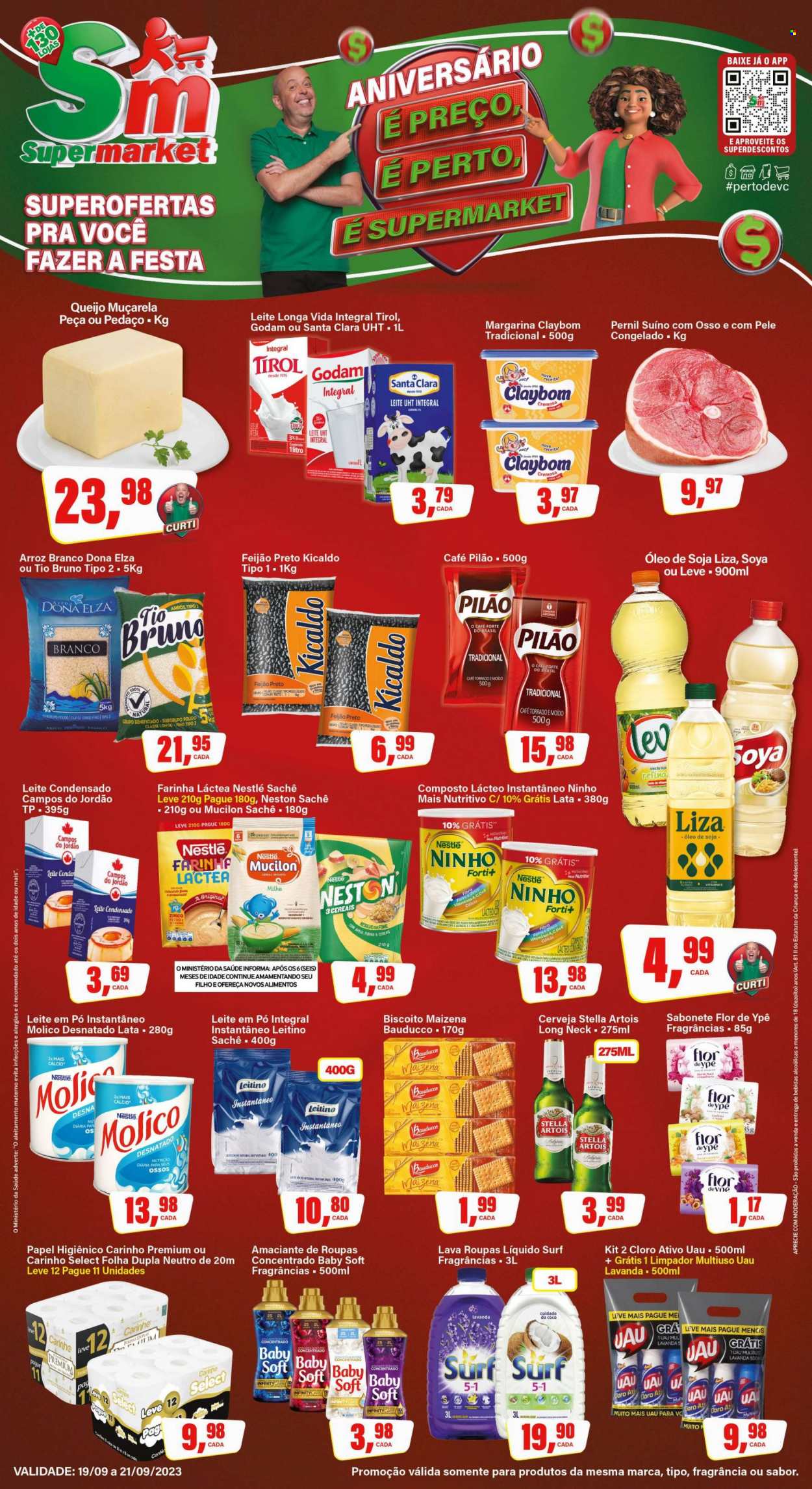 Folheto Rede Supermarket - 19/09/2023 - 21/09/2023. Página 1
