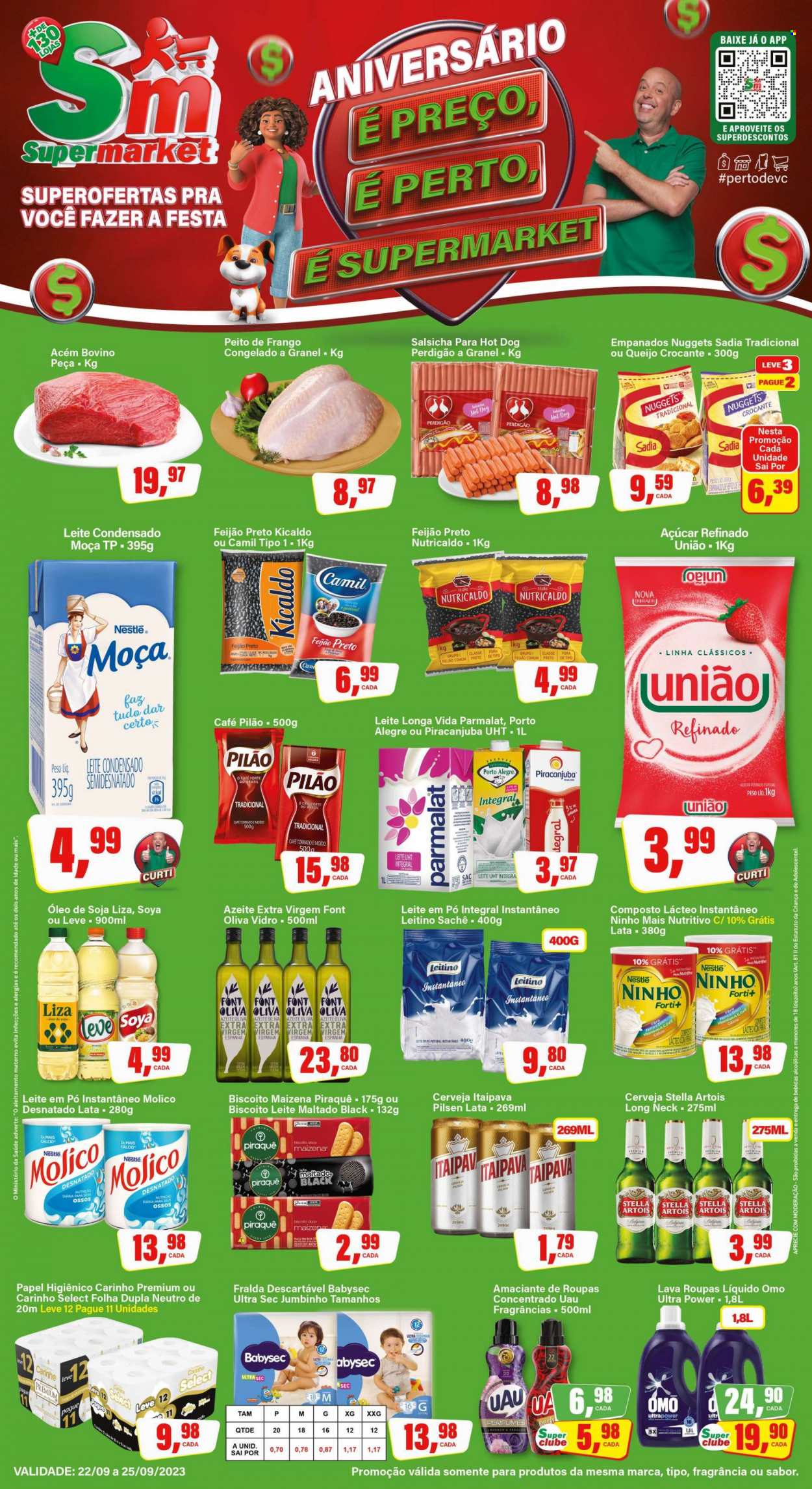 Folheto Rede Supermarket - 22/09/2023 - 25/09/2023. Página 1