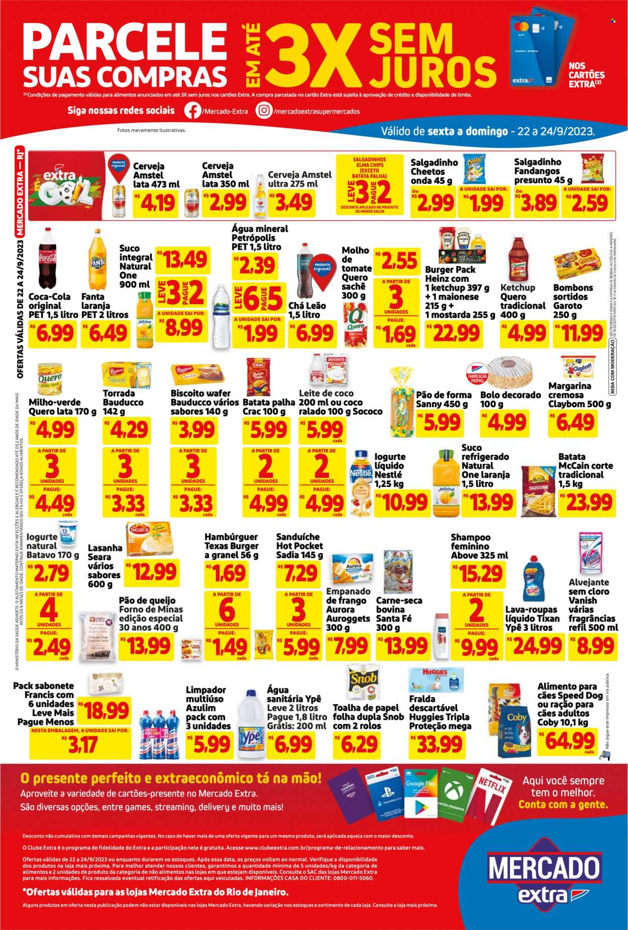 Folheto Mercado Extra - 22/09/2023 - 24/09/2023. Página 2