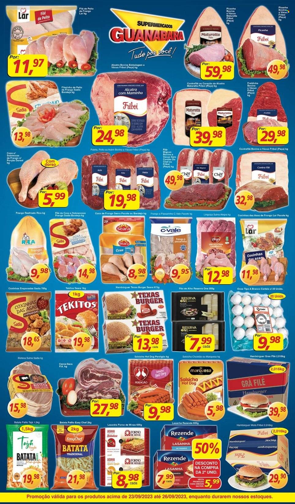 Folheto Supermercados Guanabara - 23/09/2023 - 26/09/2023. Página 9
