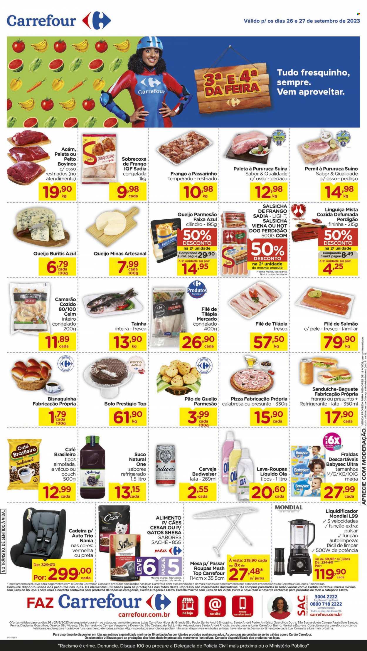 Folheto Carrefour Hiper - 26/09/2023 - 27/09/2023. Página 2