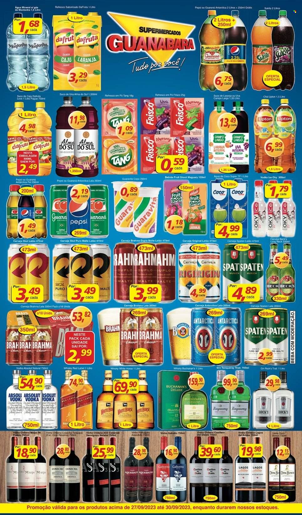 Folheto Supermercados Guanabara - 27/09/2023 - 30/09/2023. Página 8