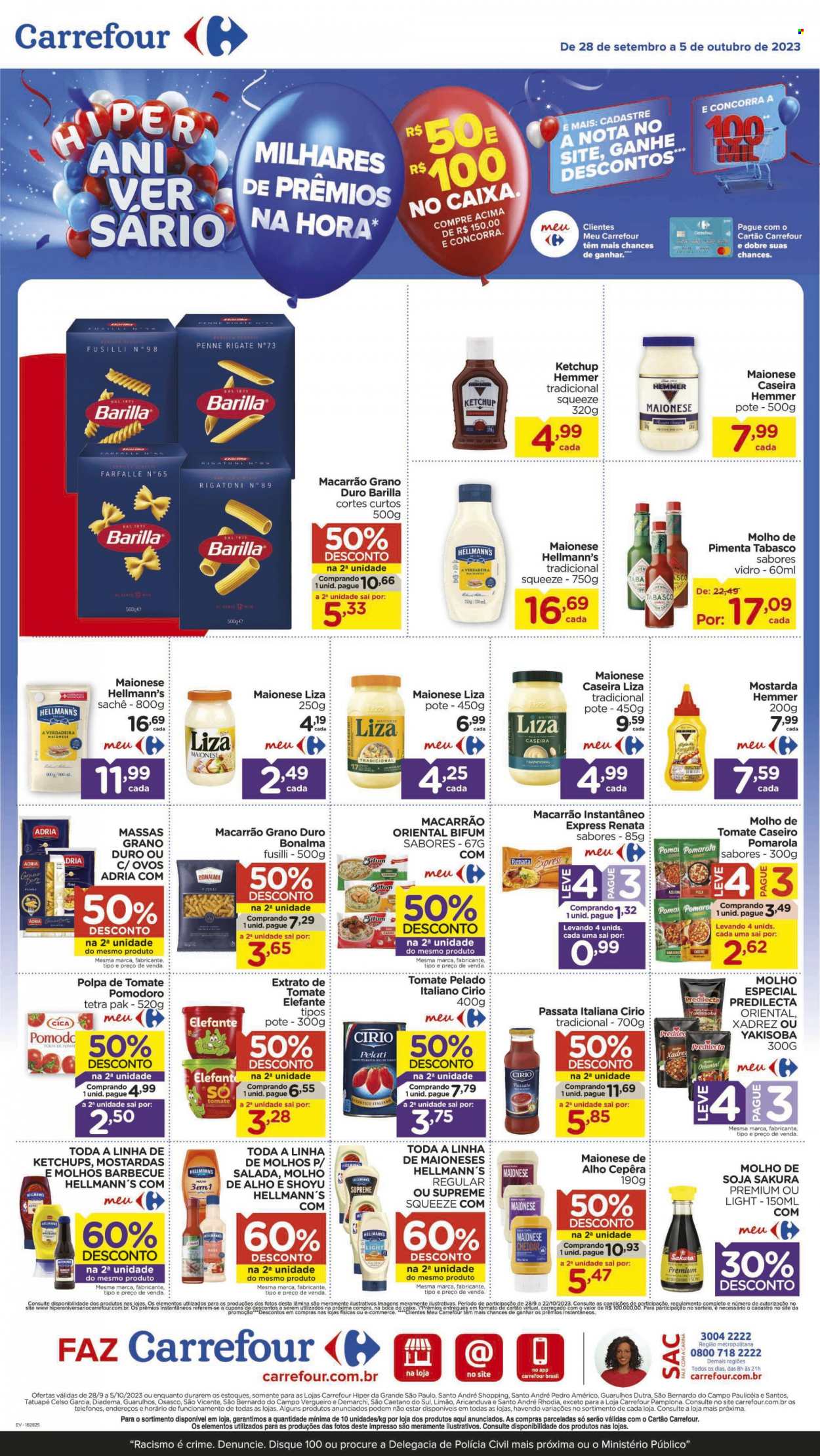 Folheto Carrefour Hiper - 28/09/2023 - 05/10/2023. Página 4