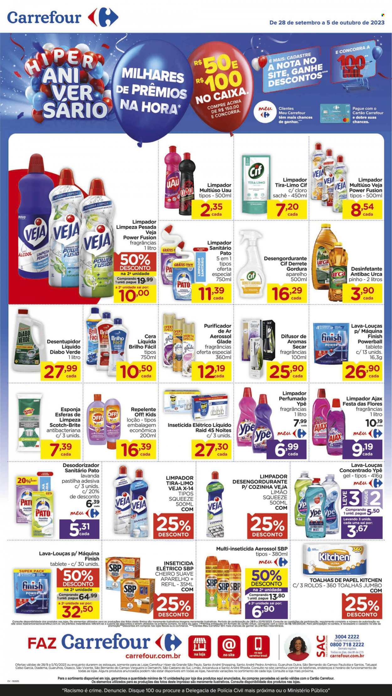 Folheto Carrefour Hiper - 28/09/2023 - 05/10/2023. Página 17