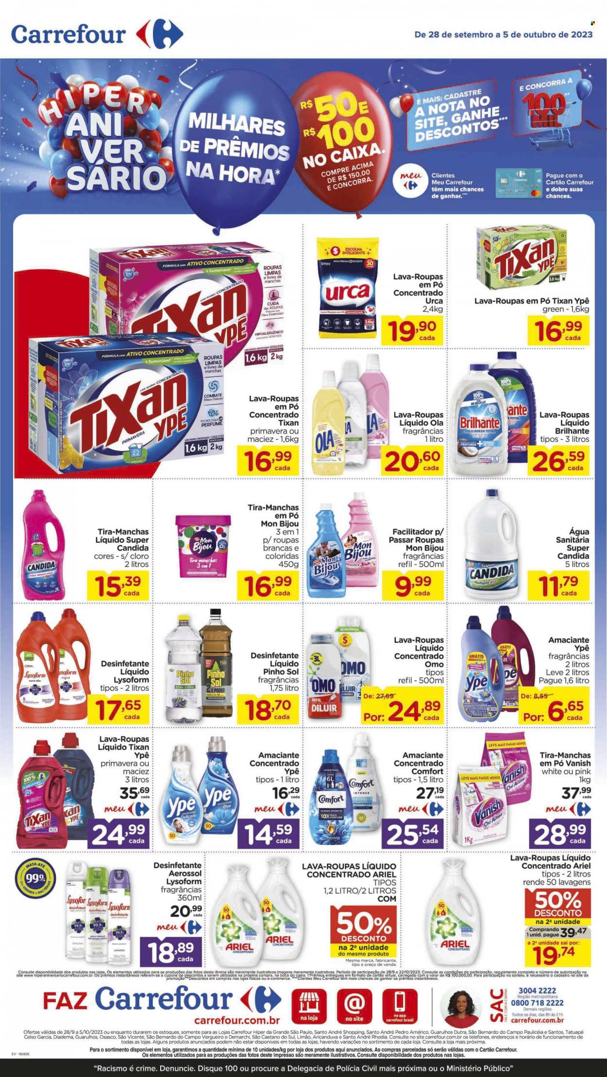 Folheto Carrefour Hiper - 28/09/2023 - 05/10/2023. Página 18
