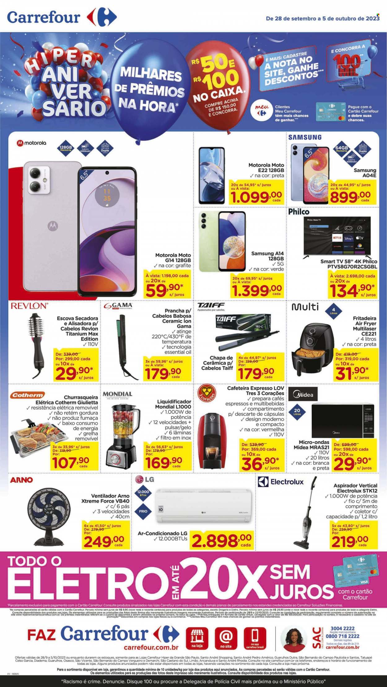 Folheto Carrefour Hiper - 28/09/2023 - 05/10/2023. Página 19