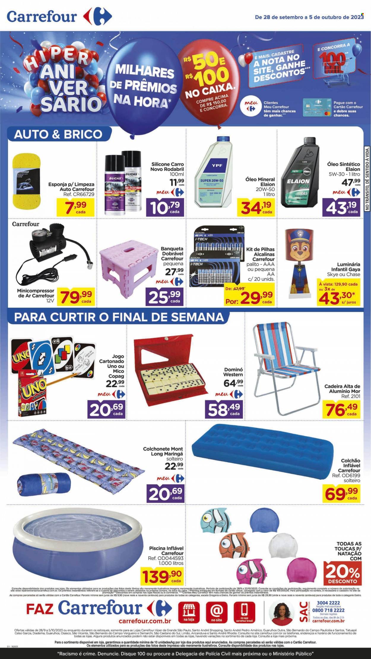 Folheto Carrefour Hiper - 28/09/2023 - 05/10/2023. Página 22