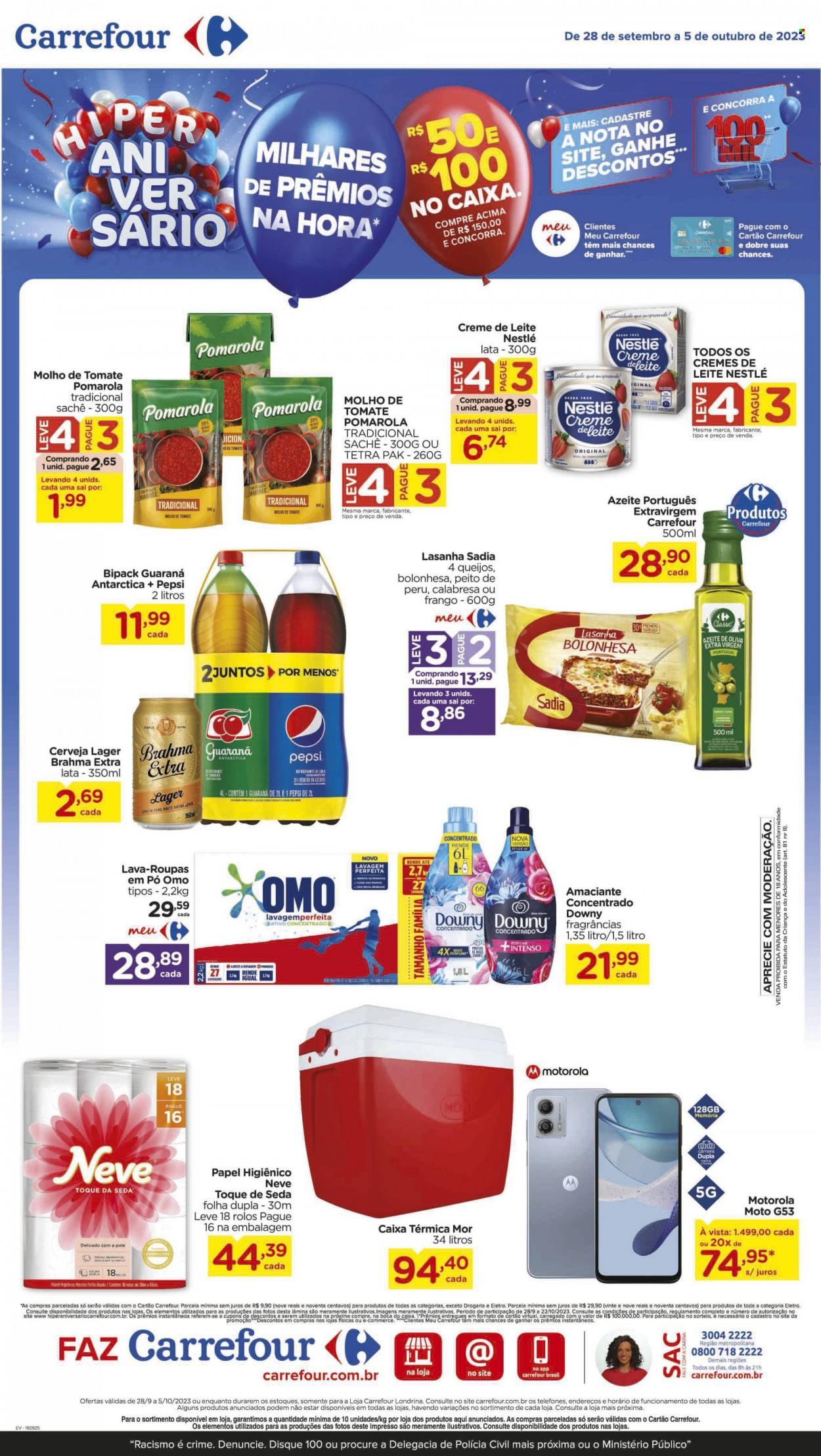 Folheto Carrefour Hiper - 28/09/2023 - 05/10/2023. Página 1