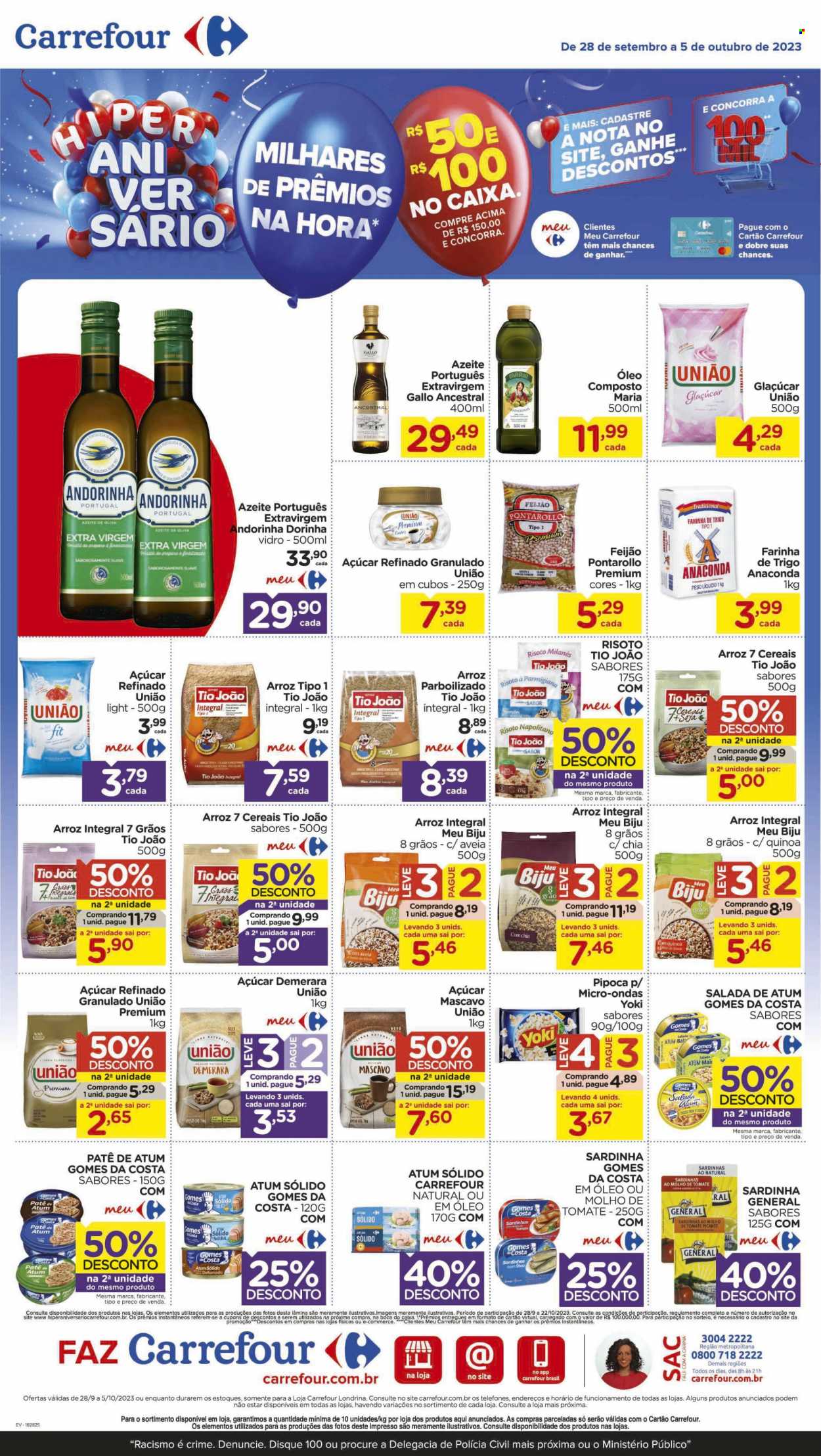 Folheto Carrefour Hiper - 28/09/2023 - 05/10/2023. Página 2