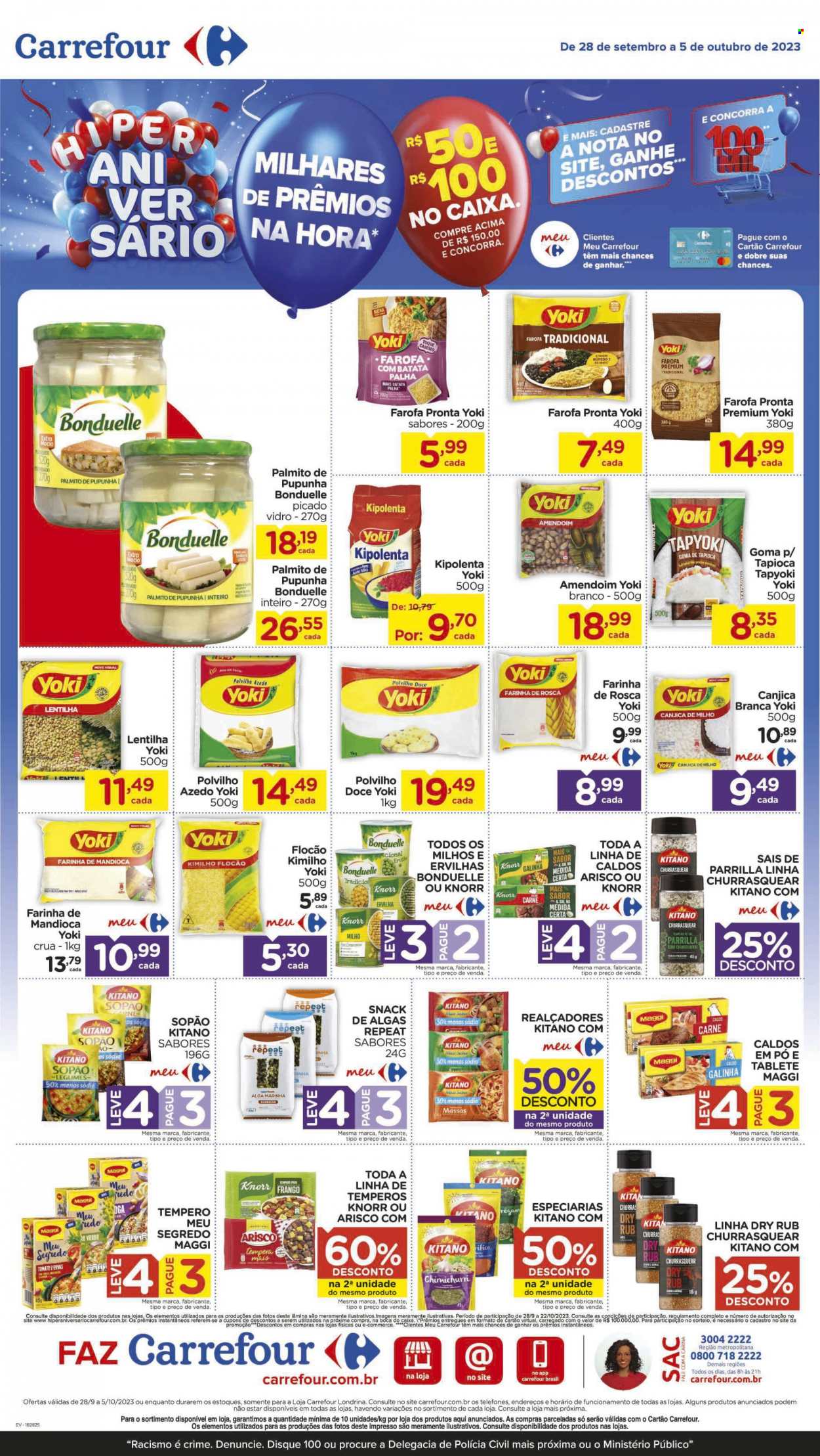 Folheto Carrefour Hiper - 28/09/2023 - 05/10/2023. Página 3