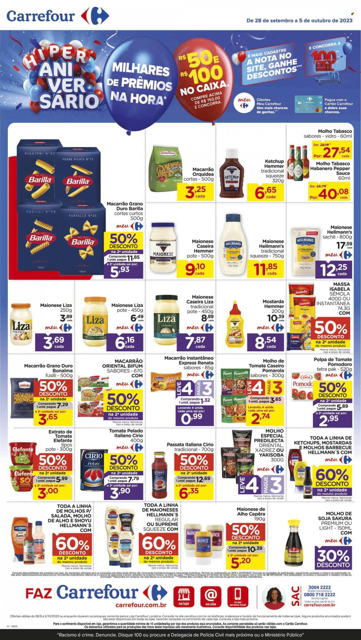 Folheto Carrefour Hiper - 28/09/2023 - 05/10/2023. Página 4