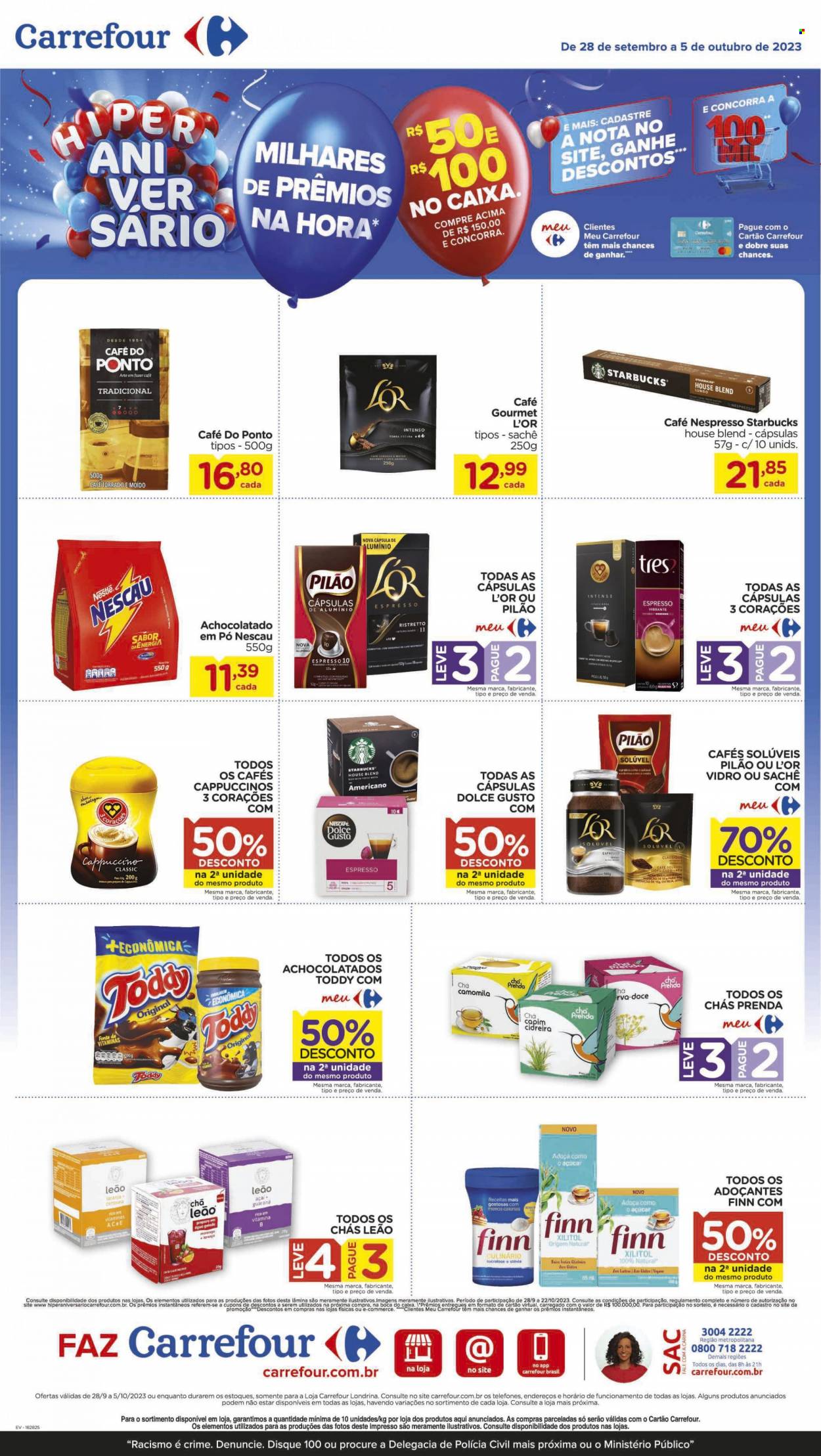 Folheto Carrefour Hiper - 28/09/2023 - 05/10/2023. Página 6