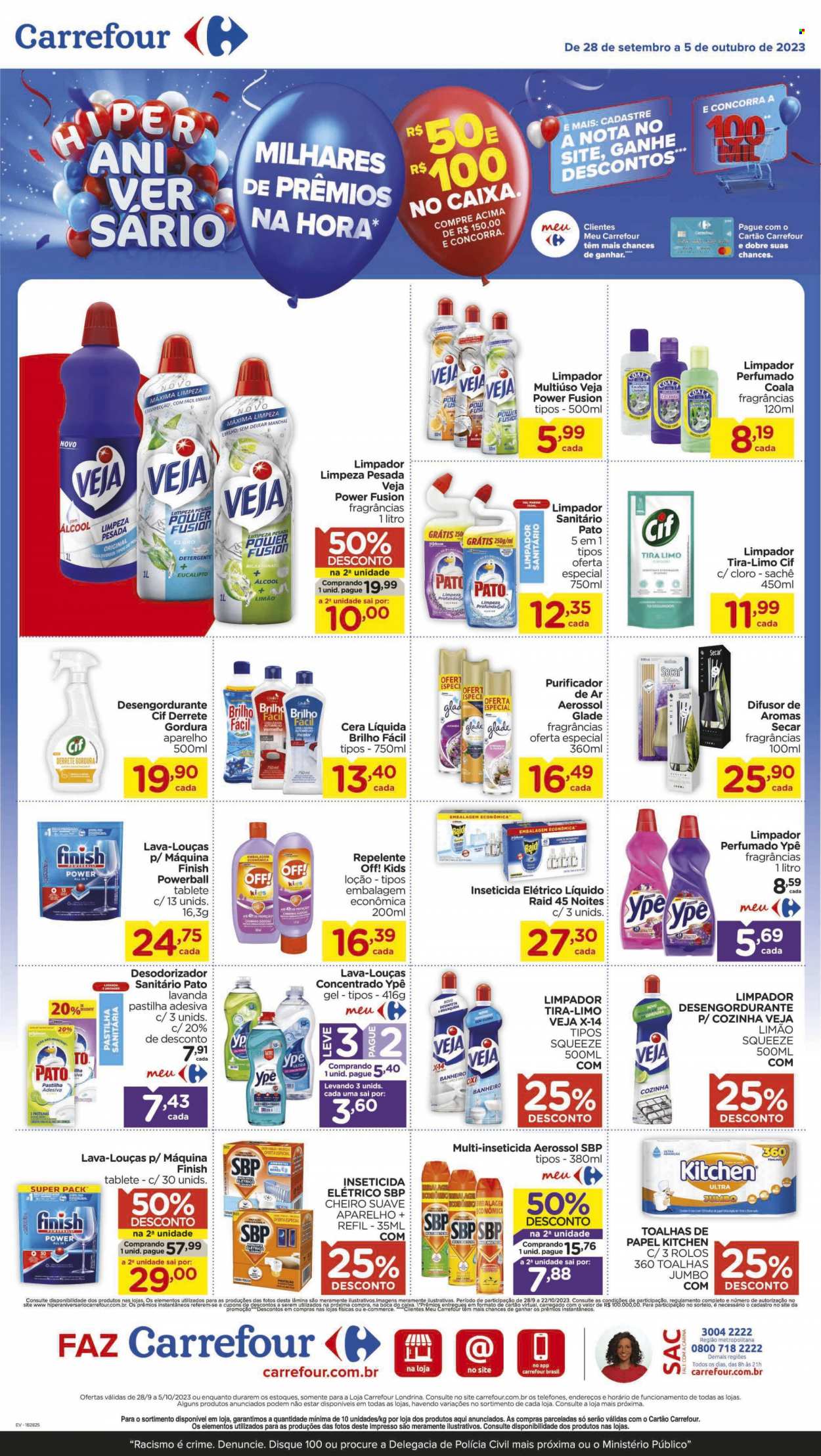 Folheto Carrefour Hiper - 28/09/2023 - 05/10/2023. Página 16