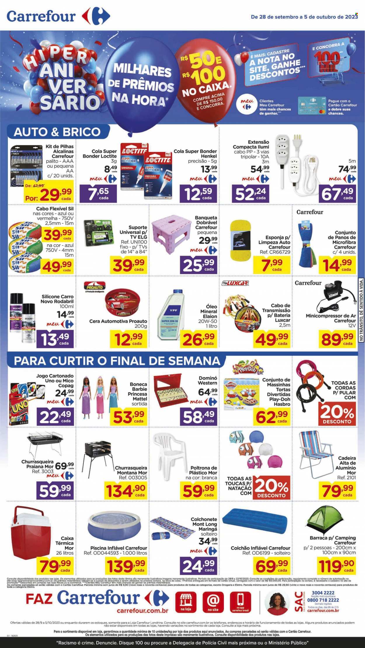 Folheto Carrefour Hiper - 28/09/2023 - 05/10/2023. Página 21