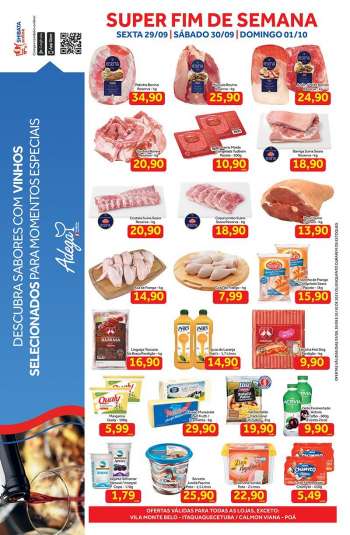 Folheto Shibata Supermercados - 29/09/2023 - 01/10/2023.