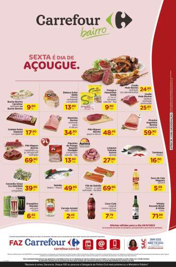 Folheto Carrefour Bairro - 29/09/2023 - 29/09/2023.