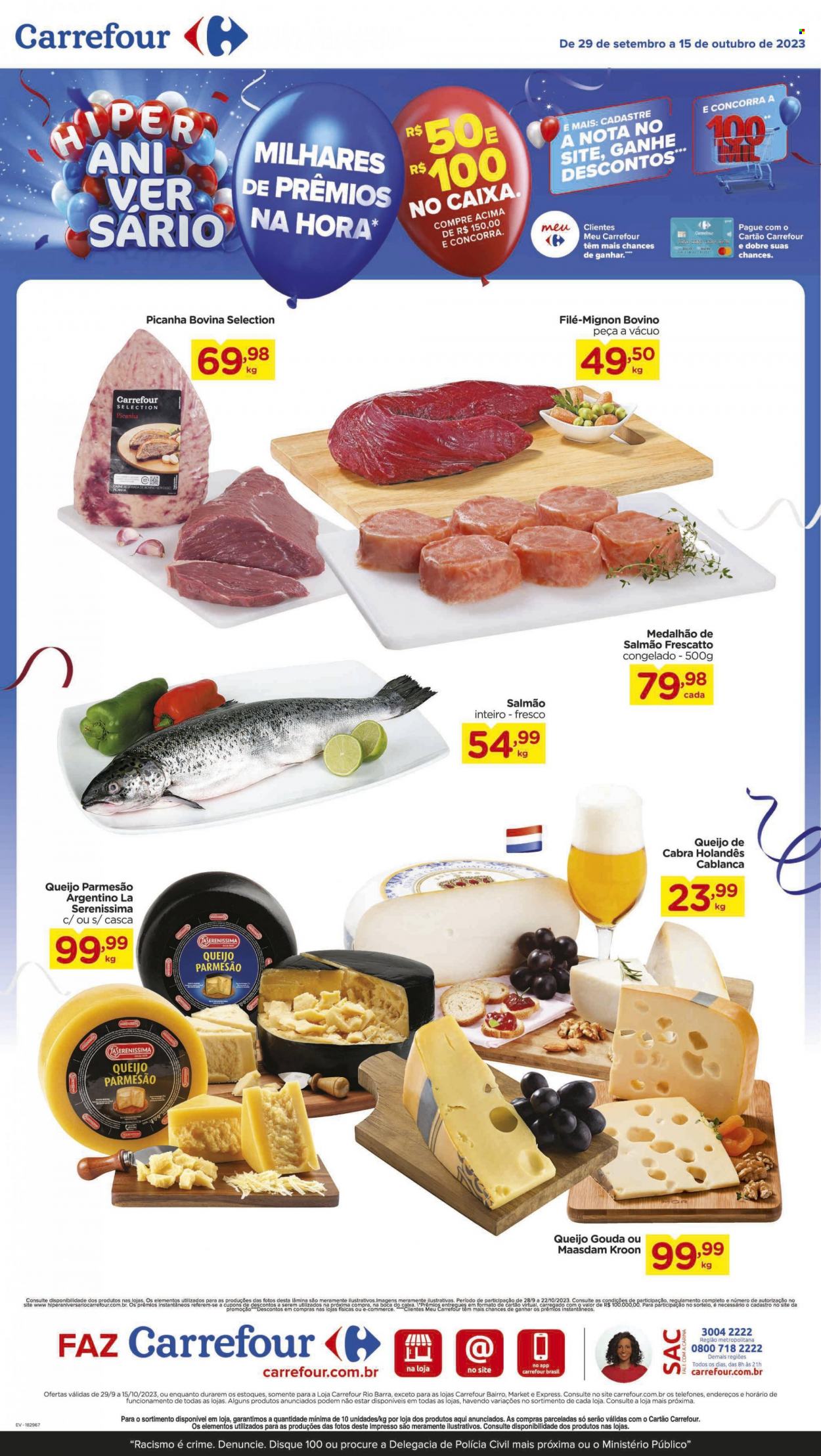 Folheto Carrefour Hiper - 29/09/2023 - 15/10/2023. Página 2