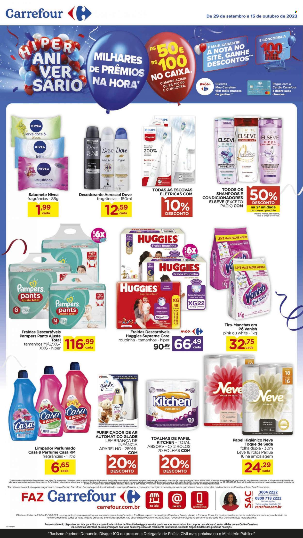 Folheto Carrefour Hiper - 29/09/2023 - 15/10/2023. Página 3