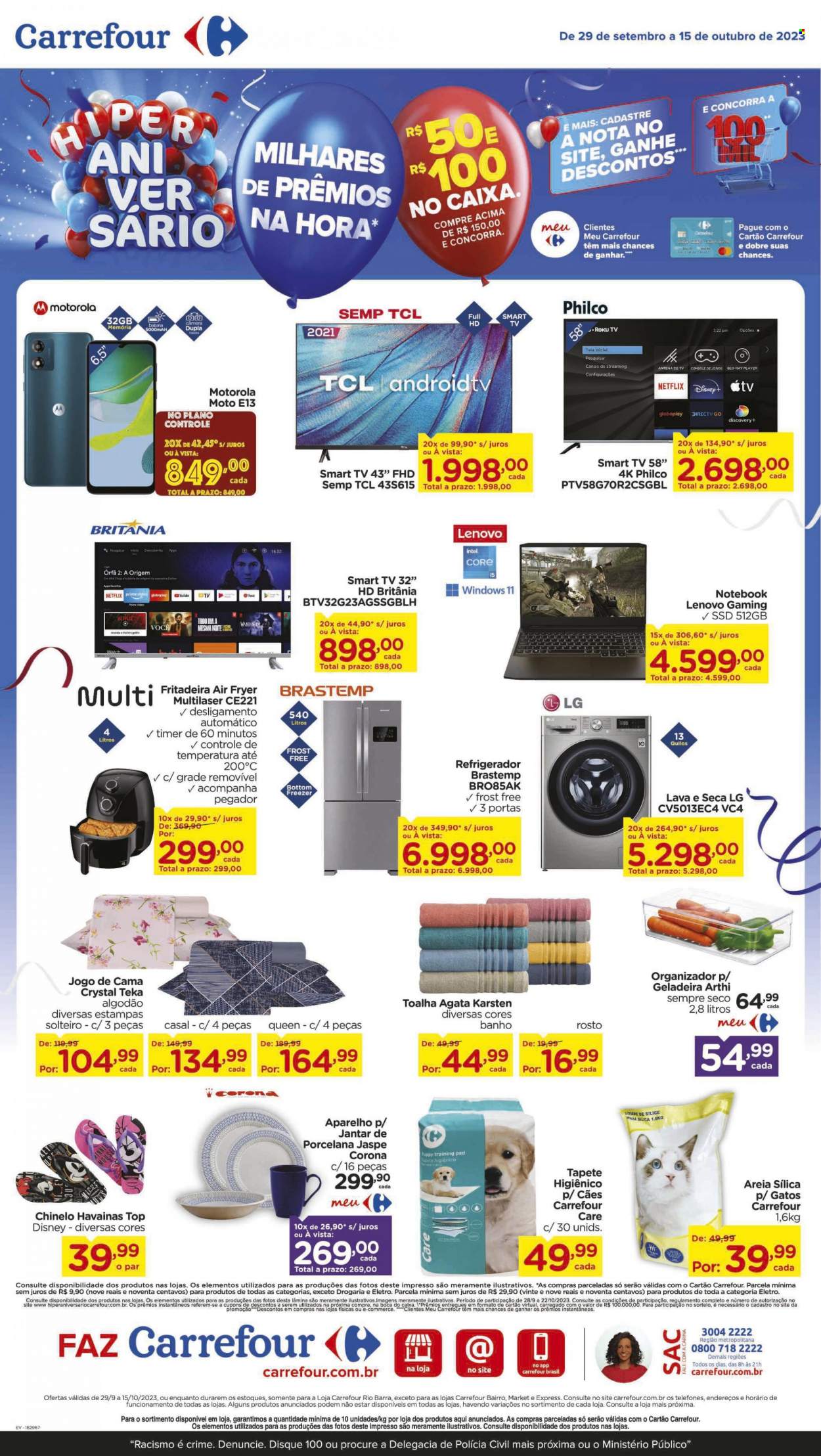 Folheto Carrefour Hiper - 29/09/2023 - 15/10/2023. Página 4