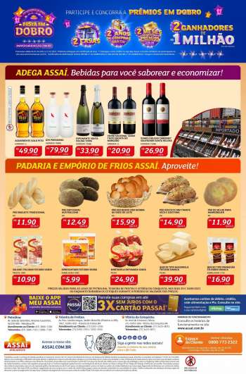 Folheto Assaí Atacadista - 29/09/2023 - 30/09/2023.