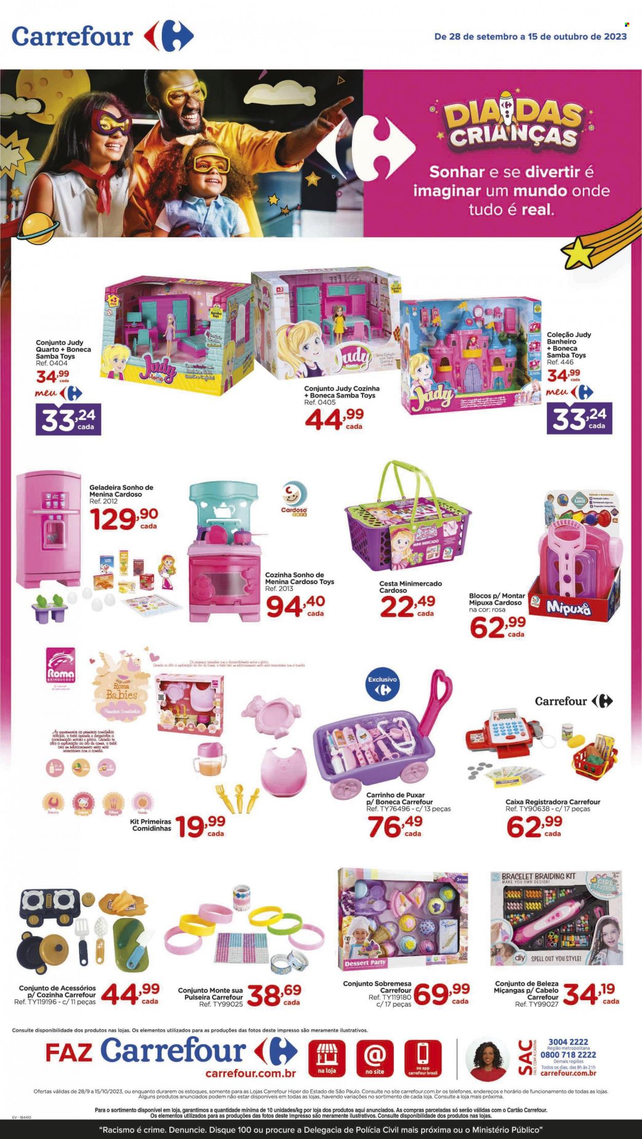 Folheto Carrefour Hiper - 28/09/2023 - 15/10/2023. Página 6
