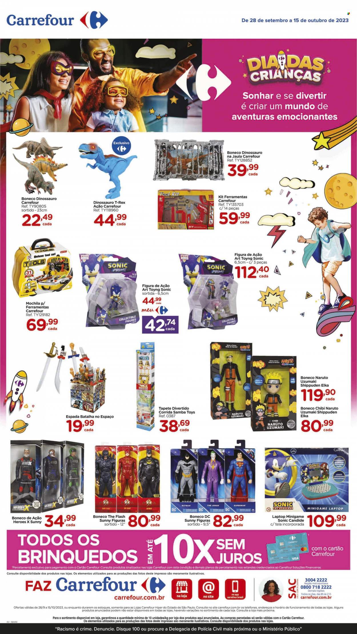 Folheto Carrefour Hiper - 28/09/2023 - 15/10/2023. Página 7