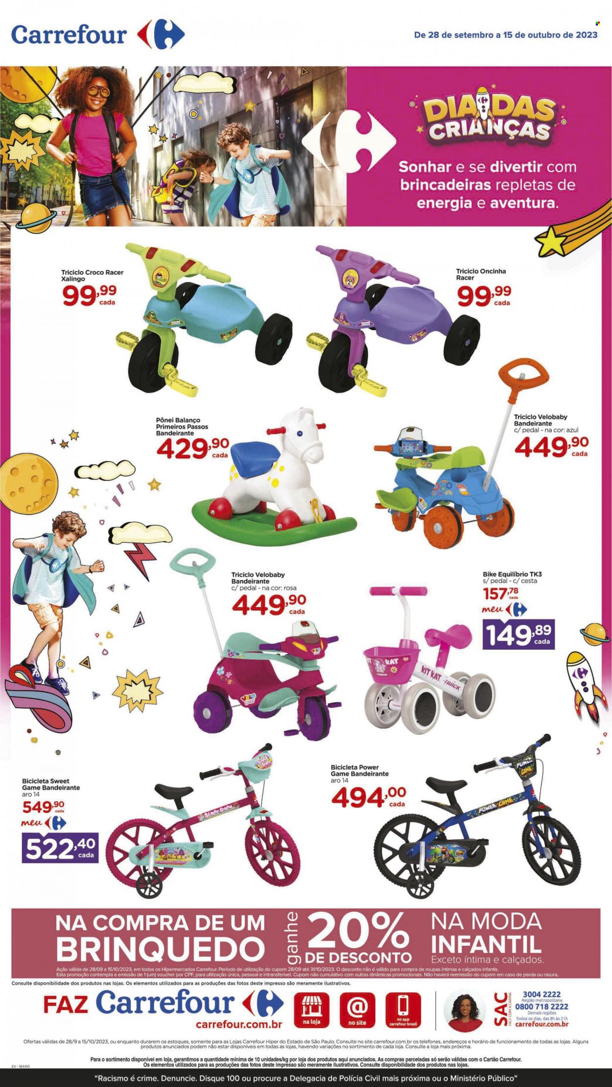 Folheto Carrefour Hiper - 28/09/2023 - 15/10/2023. Página 17