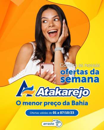 Folheto Atakadão Atakarejo - 01/10/2023 - 07/10/2023.