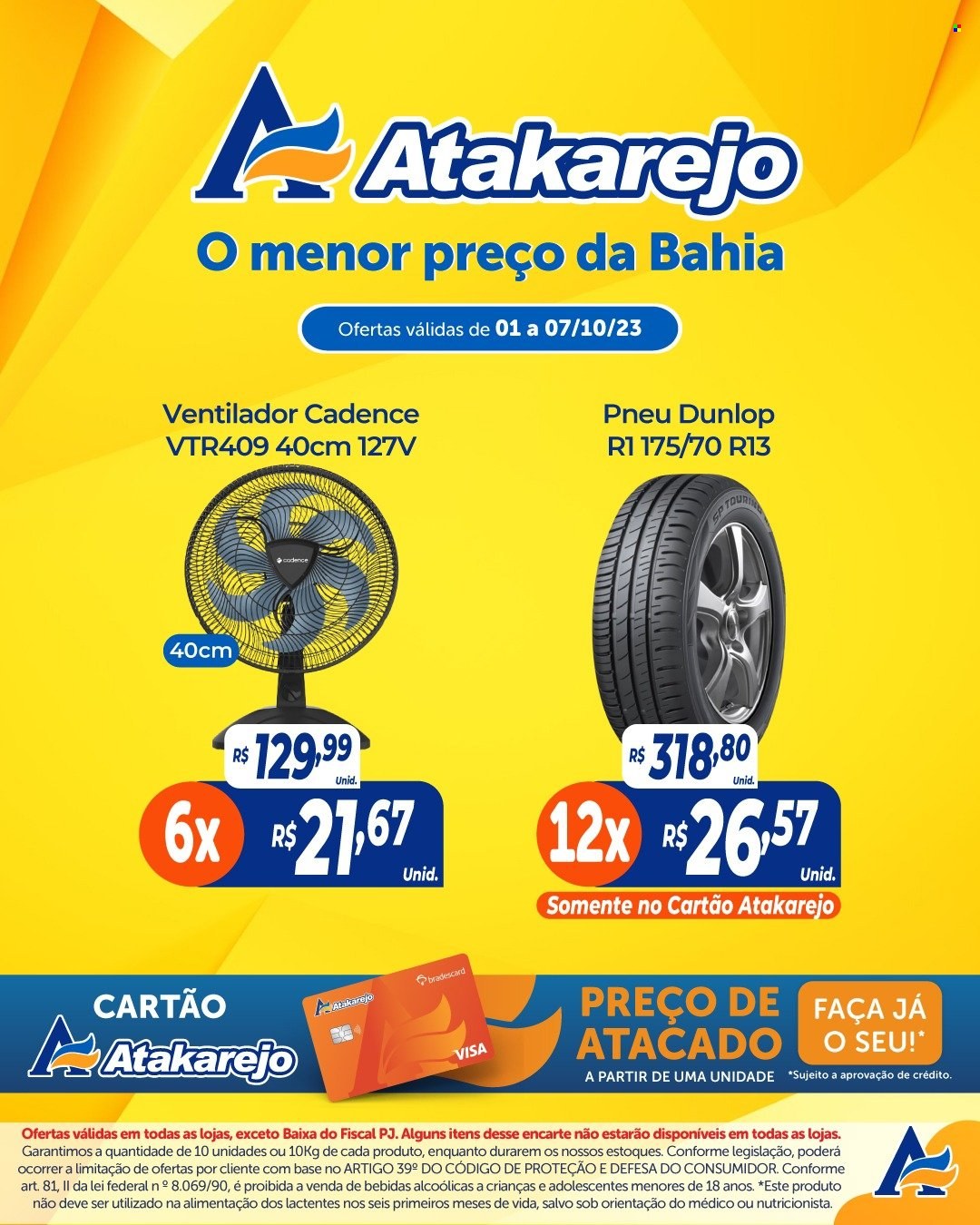 Folheto Atakadão Atakarejo - 01/10/2023 - 07/10/2023. Página 9
