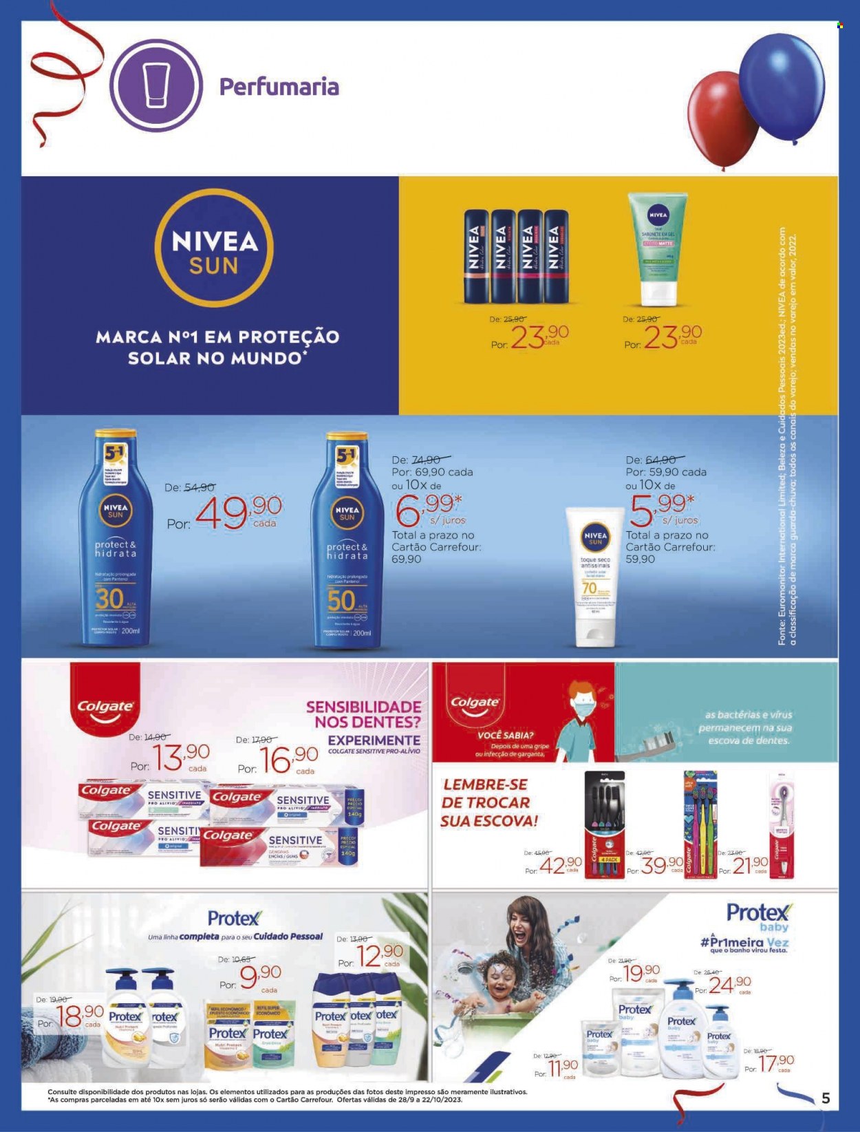Folheto Carrefour Drogaria - 28/09/2023 - 22/10/2023. Página 5