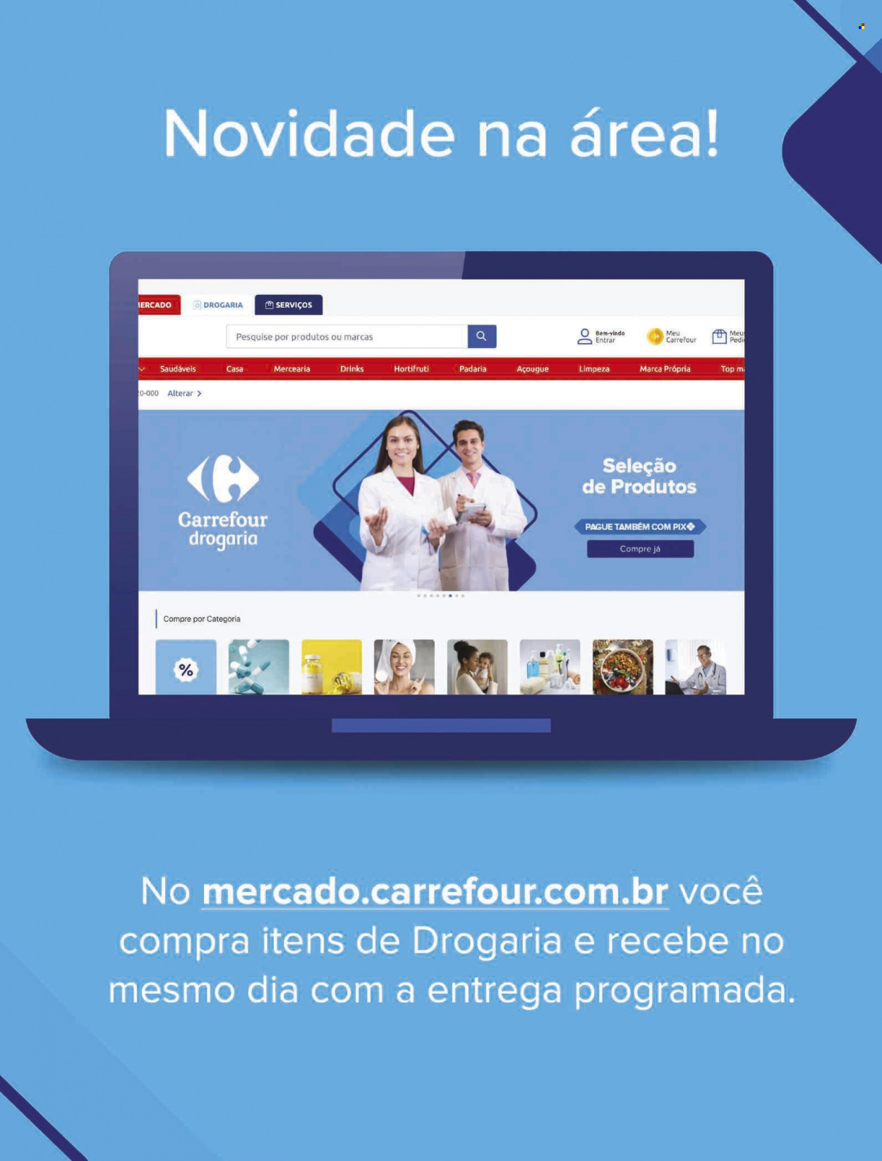 Folheto Carrefour Drogaria - 28/09/2023 - 22/10/2023. Página 9