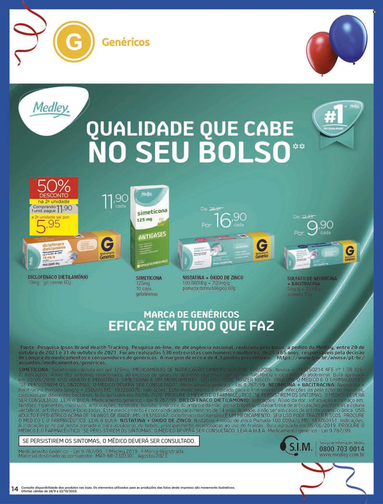 Folheto Carrefour Drogaria - 28/09/2023 - 22/10/2023. Página 14