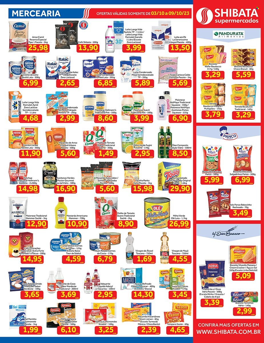 Folheto Shibata Supermercados - 03/10/2023 - 09/10/2023. Página 2