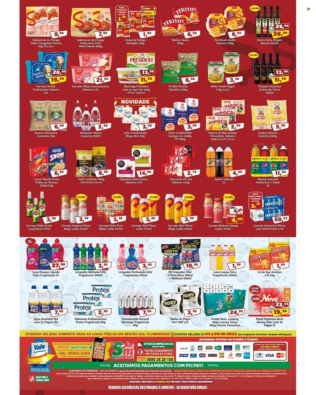 Folheto Rede Supermarket - 03/10/2023 - 05/10/2023. Página 2