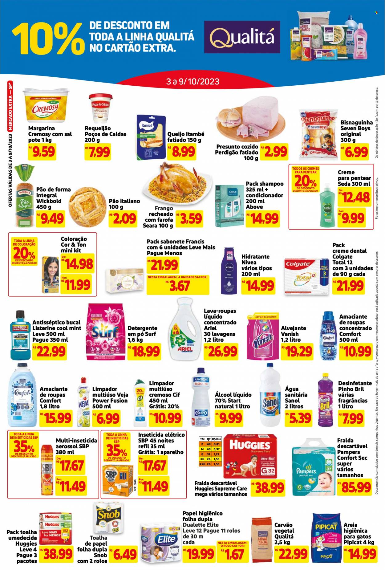 Folheto Mercado Extra - 03/10/2023 - 09/10/2023. Página 3