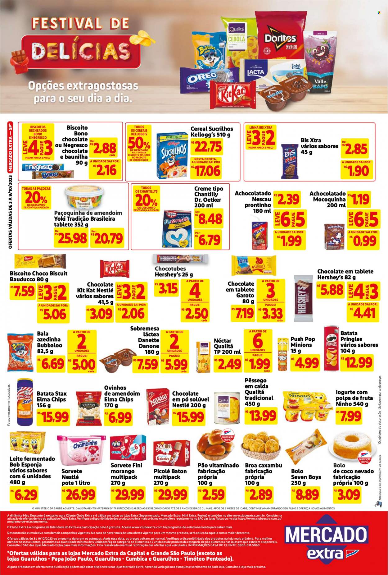 Folheto Mercado Extra - 03/10/2023 - 09/10/2023. Página 4