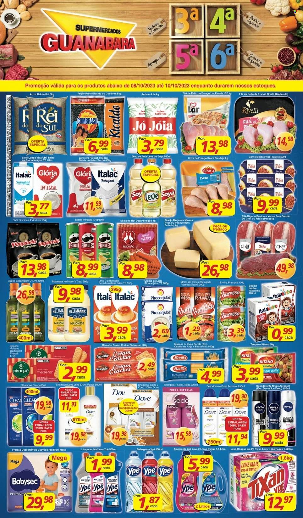Folheto Supermercados Guanabara - 08/10/2023 - 10/10/2023. Página 8