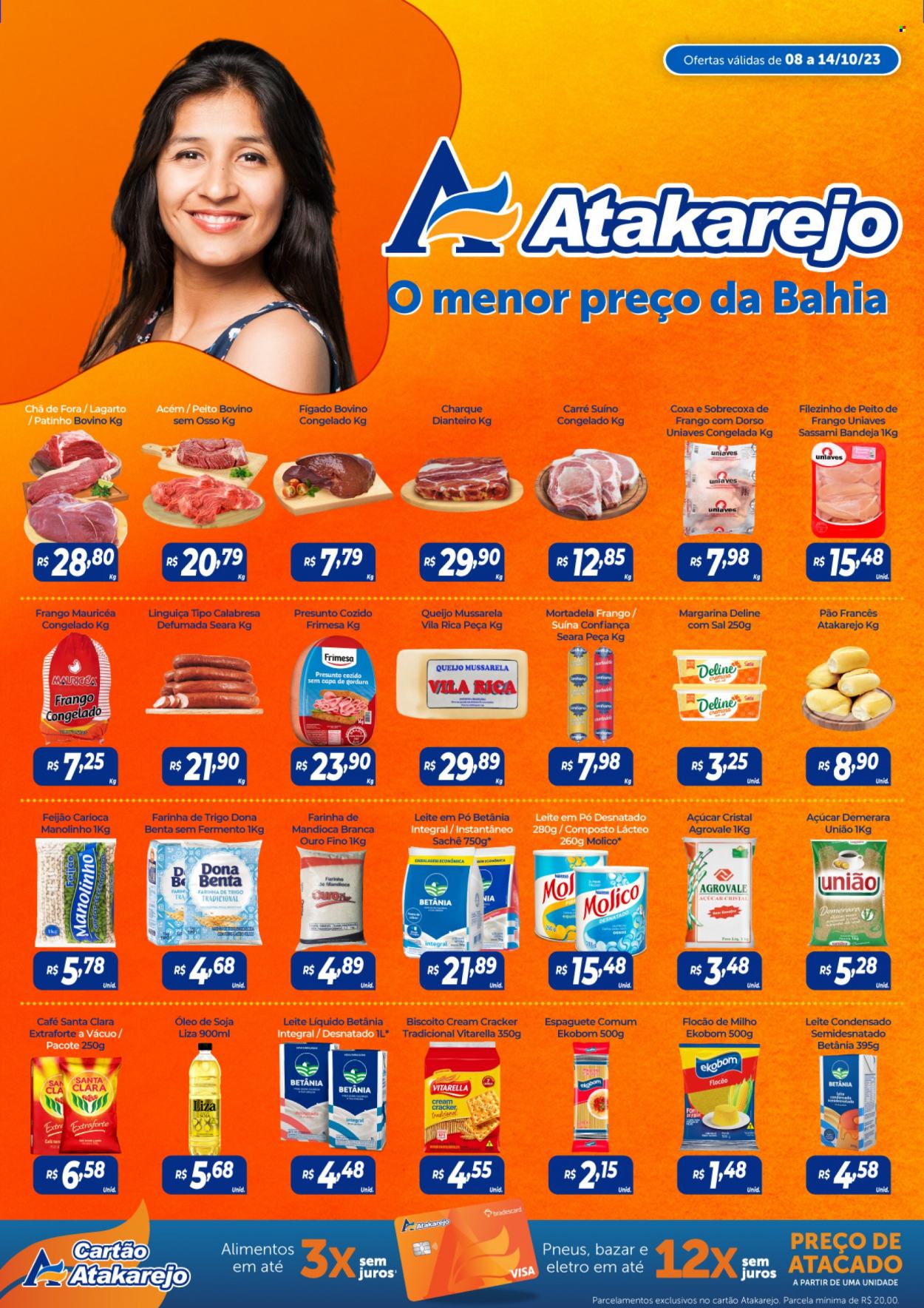 Folheto Atakadão Atakarejo - 08/10/2023 - 14/10/2023. Página 1
